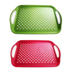 LOT DE 2 PLATEAUX ANTIDERAPANTS