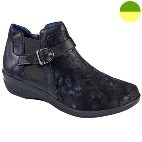 Bottine à Bande Elastique et Glissière Marine Femme CHUT AD 2376 - ADOUR