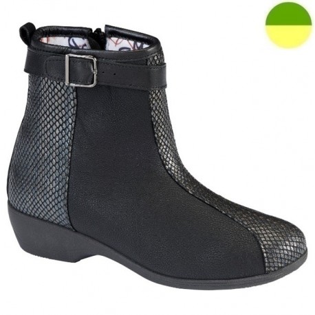 Bottine Noire Femme ADOUR CHUT AD 2341 C