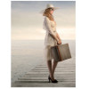 Mi-bas femme - Classe 2 - TRANSPARENT - Beige discret - Gamme VEINAX - AIRCAST