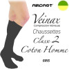 Chaussettes - Classe 2 - COTON HOMME - Gris - Gamme VEINAX - AIRCAST