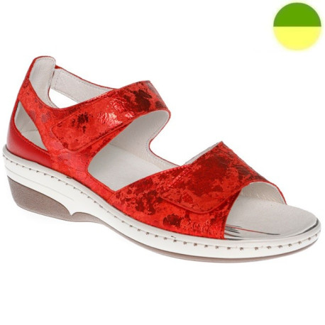 Sandale Rouge Femme ADOUR CHUT AD 2309