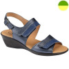 Sandale Cuir Marine Femme CHUT AD 2407 B - ADOUR