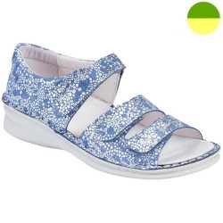 Sandale Bleu/Argent Femme ADOUR CHUT ALPHA I