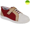 Chaussure Citadine Blanc/Rouge Femme PULMAN CHUT PU 1143 B
