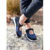 Ballerine Bleu/Noir Femme PULMAN CHUT PU 1130 B