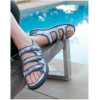 Sandale Grise Femme PULMAN CHUT PU 1152