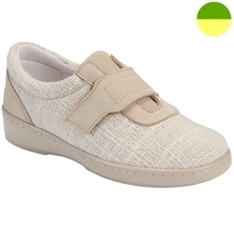 Chaussure à Grande Ouverture Beige Femme CHUT BR 3300 - BRUMAN