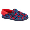 Chausson Bleu/Rouge Femme Bruman BR 3121 J