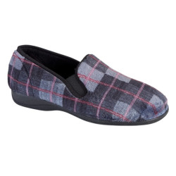 Chausson Noir/Gris Mixte BR 3120 C - Bruman