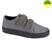 Sneaker à Grande Ouverture Gris Imprimé Fleur Femme CHUT AD 2433 B - ADOUR