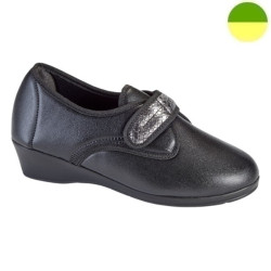 Chaussure Citadine à Grande Ouverture Noir Femme CHUT BR 3333 - BRUMAN