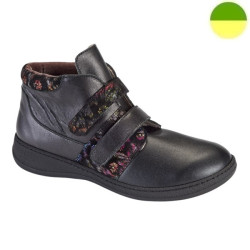 Bottine à Scratch Noir Multicolore Femme CHUT AD 2479 - ADOUR