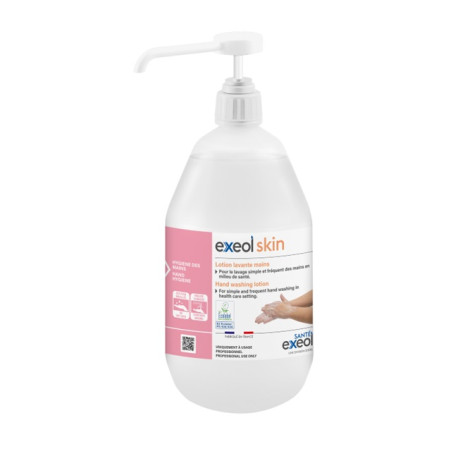 exeol skin - Lotion lavante mains Ecolabel - 1L - Sodel