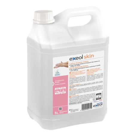 exeol skin - Lotion lavante mains Ecolabel - 5L - Sodel