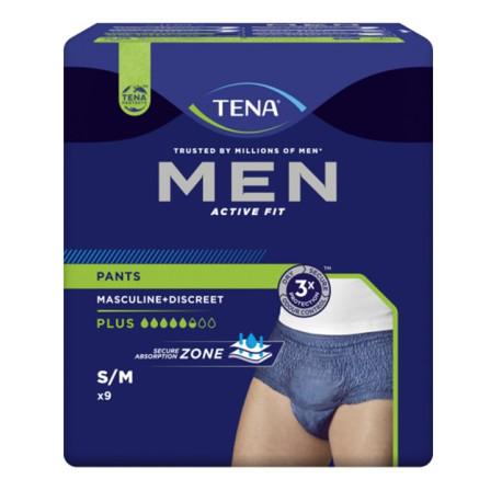 TENA Men Active Fit - Plus - Taille S/M - TENA