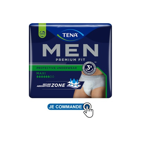 TENA Men Premium Fit - Maxi - Taille S/M - TENA