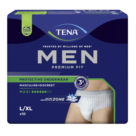 TENA Men Premium Fit - Maxi - Taille S/M - TENA