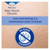 TENA Wet Wash Glove ProSkin - Gants de toilette imprégnés 3 en 1 - Sachet de 8 - TENA