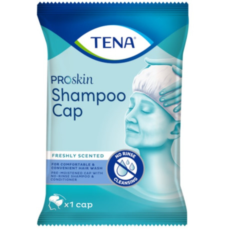 TENA Shampoo Cap ProSkin - Coiffe lavante - TENA