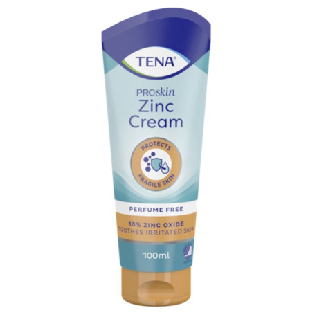 TENA Zinc Cream ProSkin - Crème protectrice - 100 ml - TENA