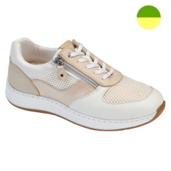 Sneaker Blanc/ Beige Femme CHUT AD 2365 D - ADOUR