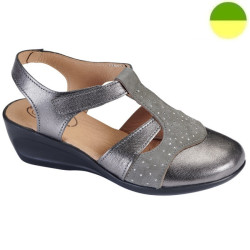 Chaussure Gris métallique Femme CHUT AD 2511 - ADOUR