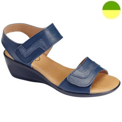 Sandale Cuir Marine Femme CHUT AD 2525 A - ADOUR
