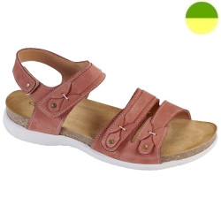 Sandale Cuir Rouille Femme CHUT AD 2512 - ADOUR