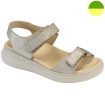 Sandale Cuir Beige Or Femme ADOUR CHUT AD 2509