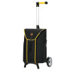 Unus Shopper Fun Bahne - Chariot de courses 2 roues - Jaune et Noir - 39 L - Andersen Shopper Manufaktur
