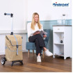 Unus Shopper Fun Mikkel - Chariot de courses 2 roues - Beige - 37 L - Andersen Shopper Manufaktur