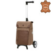 Unus Shopper Fun Elik - Chariot de courses 2 roues - Marron - 38 L - Andersen Shopper Manufaktur