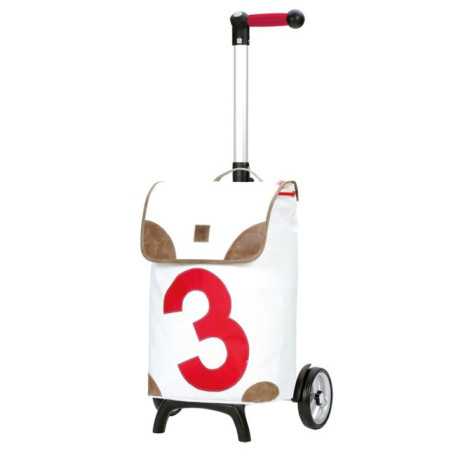 Unus Shopper Fun 360° Lee - Chariot de courses 2 roues - Lee 3 - 40 L - Andersen Shopper Manufaktur