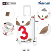 Unus Shopper Fun 360° Lee - Chariot de courses 2 roues - Lee 3 - 40 L - Andersen Shopper Manufaktur