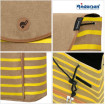 Unus Shopper Fun Eske - Chariot de courses 2 roues - Jaune et Beige - 47 L - Andersen Shopper Manufaktur