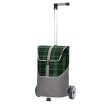 Unus Shopper Eske - Chariot de courses 2 roues - Rouge et Beige - 47 L - Andersen Shopper Manufaktur