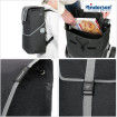 Unus Shopper Mikkel - Chariot de courses 2 roues - Noir - 37 L - Andersen Shopper Manufaktur