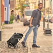 Unus Shopper Mikkel - Chariot de courses 2 roues - Noir - 37 L - Andersen Shopper Manufaktur