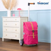 Unus Shopper Auke - Chariot de courses 2 roues - Rubis - 46 L - Andersen Shopper Manufaktur