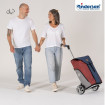Unus Shopper Oli.P 2.0 - Chariot de courses 2 roues - Bleu - 50 L - Andersen Shopper Manufaktur