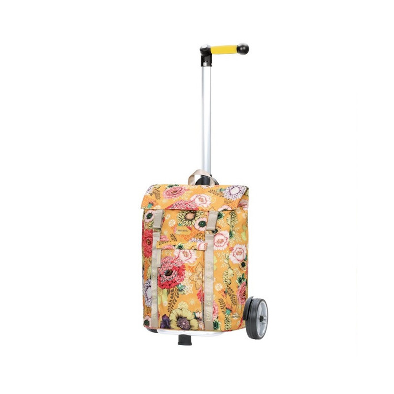 Unus Shopper Inra - Chariot de courses 2 roues - Marron - 44 L - Andersen Shopper Manufaktur