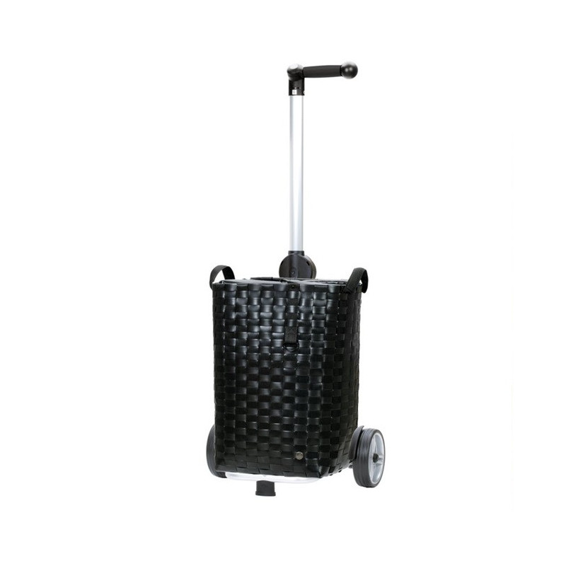 Unus Shopper Silja - Chariot de courses 2 roues - Noir - 53 L - Andersen Shopper Manufaktur