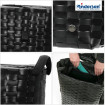 Unus Shopper Silja - Chariot de courses 2 roues - Noir - 53 L - Andersen Shopper Manufaktur