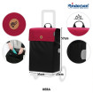 Scala Shopper Hera - Chariot de courses 2 roues - Rouge - 47 L - Andersen Shopper Manufaktur