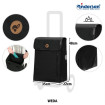 Scala Shopper Weda - Chariot de courses 2 roues - Noir - 36 L - Andersen Shopper Manufaktur