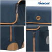 Scala Shopper Weda - Chariot de courses 2 roues - Bleu - 36 L - Andersen Shopper Manufaktur