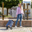 Scala Shopper Weda - Chariot de courses 2 roues - Bleu - 36 L - Andersen Shopper Manufaktur