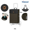 Scala Shopper Fita - Chariot de courses 2 roues - Noir - 47 L - Andersen Shopper Manufaktur