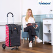 Scala Shopper Jella - Chariot de courses 2 roues - Rouge - 49 L - Andersen Shopper Manufaktur